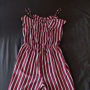 Ambiance Striped Jumpsuit